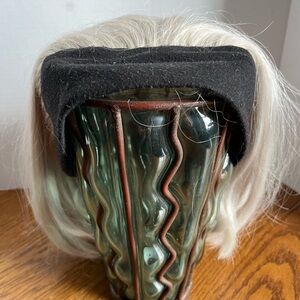 Henry Margu Wig Very Light Blonde White Bob Length With Black Headband Japan